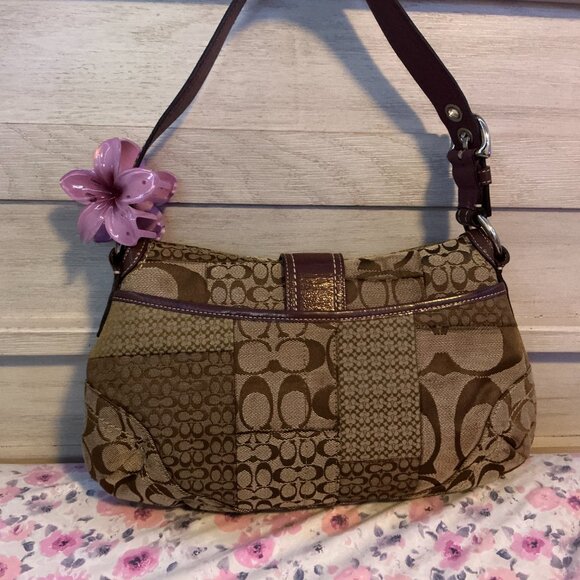 [SOLD] Y2K Coach Patchwork Soho Shoulder Bag - Picture 3 of 7